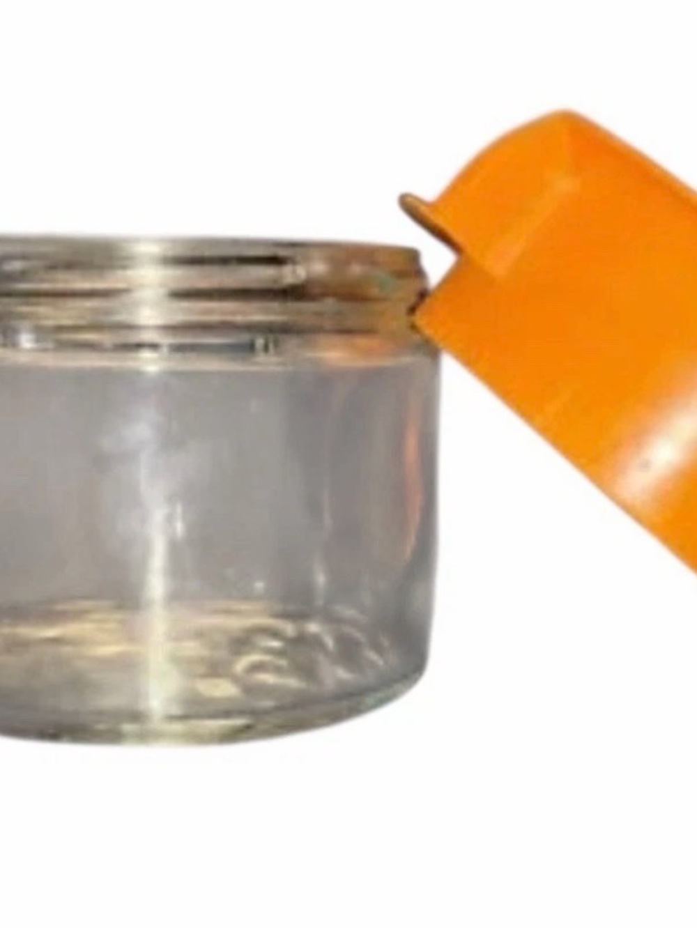 Clear Glass Juicer Orange lid for Oranges and lemons